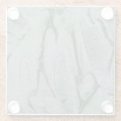 Botanische glazen onderzetter (Achterkant)