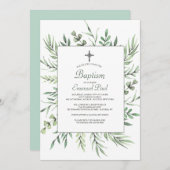 Botanische Godsdienstige Uitnodiging (Voorkant / Achterkant)