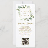 Botanische Gold Greenery die erg bedankt (Voorkant)