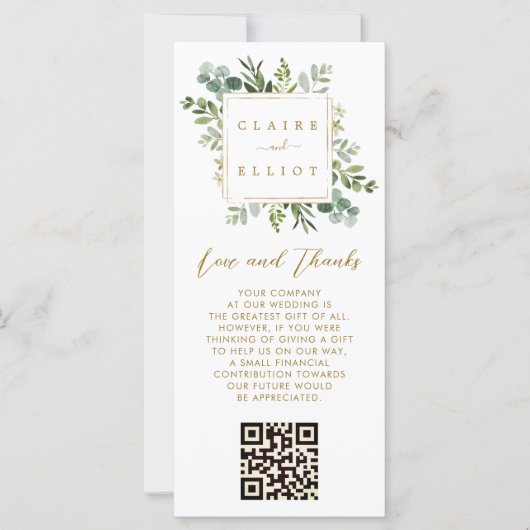 Botanische Gold Greenery die erg bedankt (Voorkant)