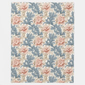  Botanische Gooi Floral Morris Design Fleece Deken (Voorkant)