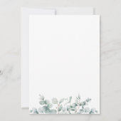 Botanische goudbruinbruinbruinbruinbruinbruinbruin save the date (Achterkant)