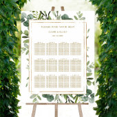 Botanische gouden bruine weddenschappen poster