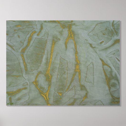 Botanische gouden foliedruk folie afdrukken (Voorkant)