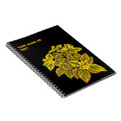 Botanische goudkoorts: de Outback Sunset Lysimachi Notitieboek (Rechterzijde)