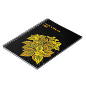 Botanische goudkoorts: de Outback Sunset Lysimachi Notitieboek (Linkerzijde)