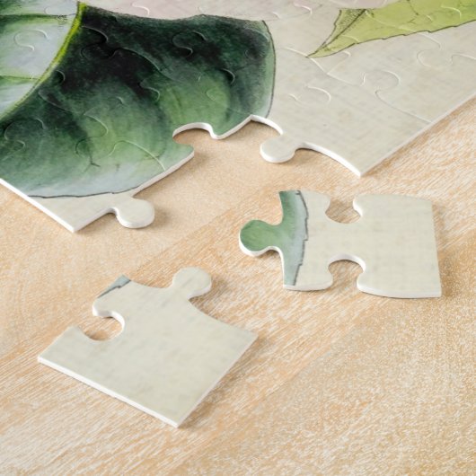  botanische graafschappen van Derby Camellia Legpuzzel (Zijkant)