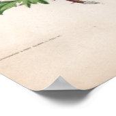 Botanische gravings, november poster (Hoek)