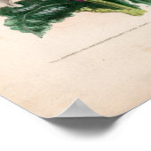 Botanische gravures, oktober poster (Hoek)