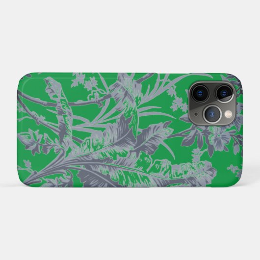 Botanische Green Chinoiserie Hoesje-Mate iPhone Ca Case-Mate iPhone Case (Achterkant (horizontaal))