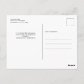 Botanische Greenery Gold Bridal Shower Briefkaart (Achterkant)