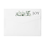 Botanische Greenery JOY Holiday (Achterkant)