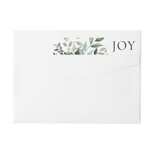 Botanische Greenery JOY Holiday (Achterkant)