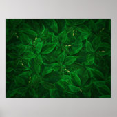 Botanische Greenery Leaf Pile Poster (Voorkant)