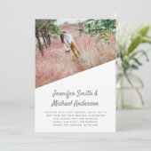 Botanische Greenery Leafy Wedding (Staand voorkant)
