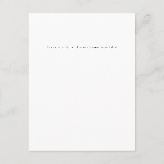 Botanische Greenery, Lemons en Marigbles Informatiekaartje (Achterkant)