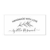 Botanische Greenery Script Creëer Uw Eigen Rubberstempel (Afrduk)