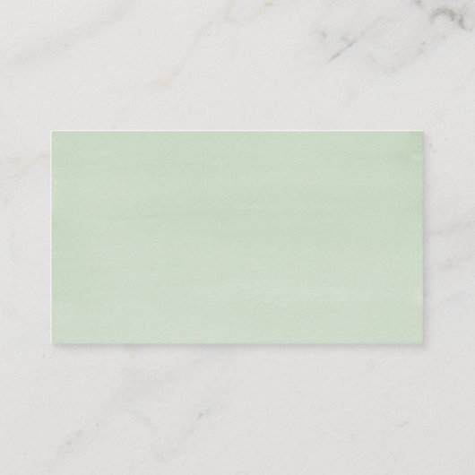 Botanische grijze Waterverf Succulent Day Spa Visitekaartje (Achterkant)