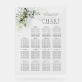 Botanische groen-afzuigkap acryl bord (Voorkant)