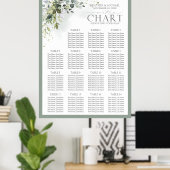 Botanische groen-afzuigkap poster (Thuiskantoor)