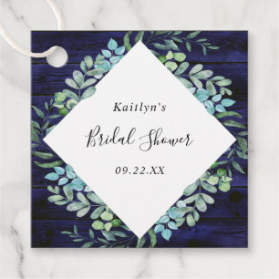 Botanische groen Eucalyptus Vrijgezellenfeest Bedankjes Labels