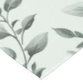 Botanische groene blad patroon keuken tafelkleed (Gekanteld)