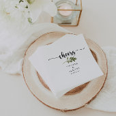 Botanische Groene Bladeren Weddenschappen Kaas Nap Servet