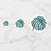 Botanische groene Confetti van de Tropische Partij (Voorkanten)