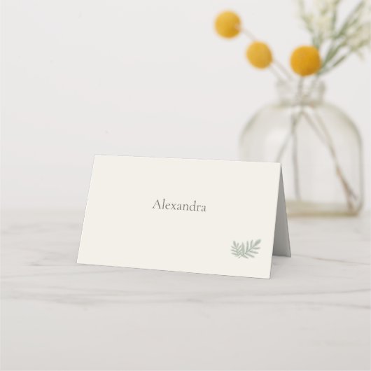 Botanische Groene Eetfuif  Plaatskaartje (Voorkant)