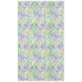 Botanische groene en Paarse Waterverf Succulten Tafelkleed (Voorkant)