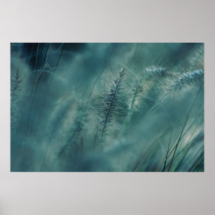 Botanische groene Ferns Poster