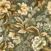 Botanische groene gouden deken luxe pastel touch