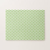 Botanische groene hangmapset legpuzzel (Horizontaal)