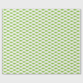 Botanische groene mapjes set cadeaupapier (Vlak)