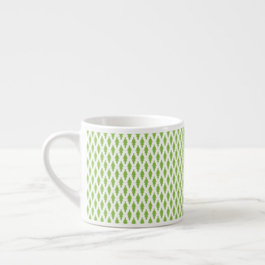 Botanische groene mapjes set espresso kop (Links)