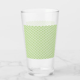 Botanische groene mapjes set glas