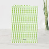 Botanische groene mapjes set kaart (Achterkant)
