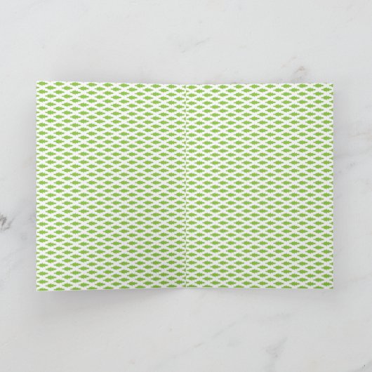 Botanische groene mapjes set kaart (Binnen)