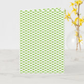 Botanische groene mapjes set kaart (Gele Bloem)