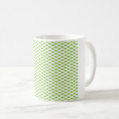 Botanische groene mapjes set koffiemok (Voorkant rechts)