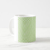 Botanische groene mapjes set koffiemok (Voorkant links)