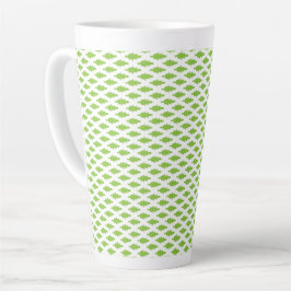 Botanische groene mapjes set latte mok