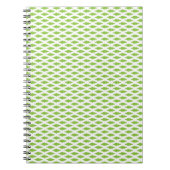 Botanische groene mapjes set notitieboek (Voorkant)