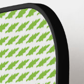 Botanische groene mapjes set pickleball paddle (Links Detail)