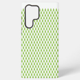 Botanische groene mapjes set samsung galaxy hoesje