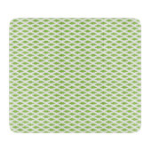 Botanische groene mapjes set snijplank (Voorkant)