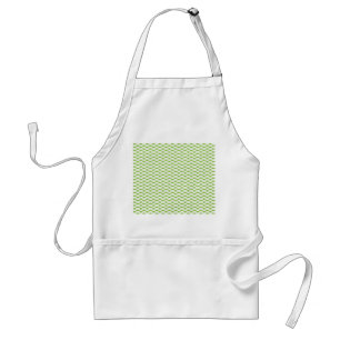Botanische groene mapjes set standaard schort