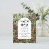  Botanische Groene Terracotta Wedding nodig (Staand voorkant)