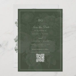Botanische Groene Tuin Party Wedding Theme Save The Date