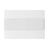 Botanische Groene Tuin Party Wedding Theme Uitnodigingen Wikkel (Achterkant Voorbeeld)